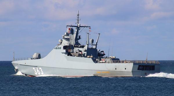 Flota rusă din Marea Neagră a reacționat la prezența în regiune a fregatei spaniole Cristobal Colon