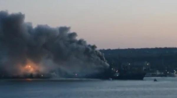 Explozia unei torpile a provocat rănirea a șapte marinari ruși. Autoritățile neagă accidentul