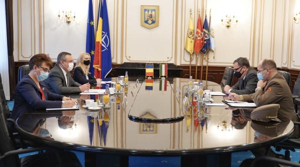 Ministrul Ciucă, întrevedere cu ambasadorul Ungariei la București. România salută cooperarea cu statul vecin
