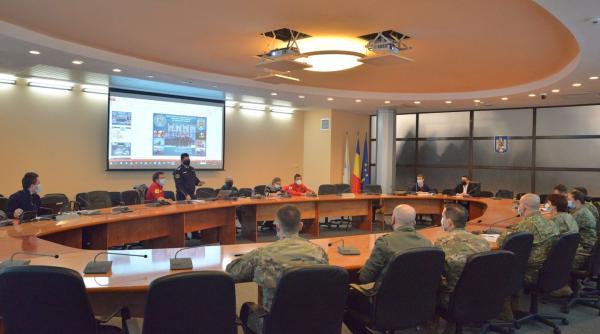 Întâlnire pe tema pregătirii exerciţiului NATO DEFENDER-Europe 21, la Primăria Braşov