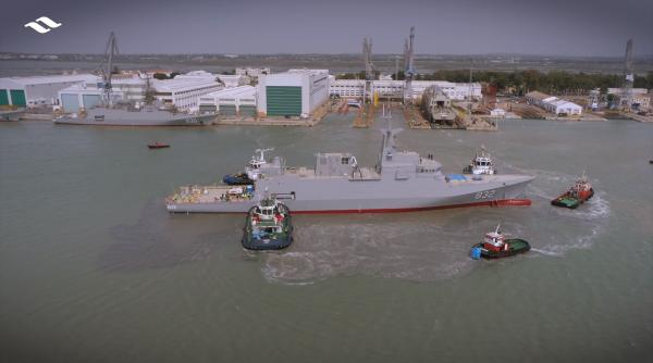 Marina Regală Saudită a recepționat a treia corvetă fabricată în Spania