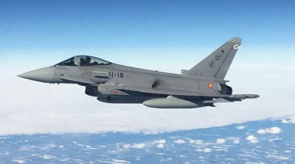 Avioanele Eurofighter spaniole au încheiat misiunea în România. Marea Britanie preia ștafeta misiunii la Kogălniceanu