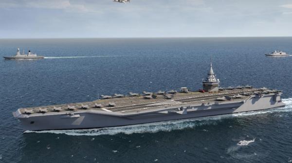 Francezii oferă detalii despre fregatele din clasa FDI și noul portavion care îl va pensiona pe Charles de Gaulle