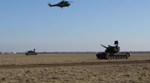 Contingent românesc, format din aproximativ 100 militari şi mai multe sisteme Gepard, participă la Grupul de Luptă NATO din Polonia