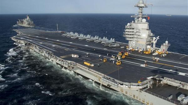 Imaginile din satelit arată că noul portavion al Chinei ar trebui să fie răspunsul pentru USS Gerald R. Ford și clasa sa