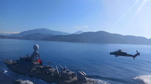 Un nou incident în Mediterană: Navele militare ale Turciei au îndepărtat fregata greacă Elli ce escorta o navă franceză