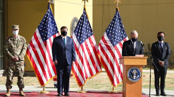 SUA retrag personalul neesenţial de la ambasada din Kabul din cauza ameninţărilor