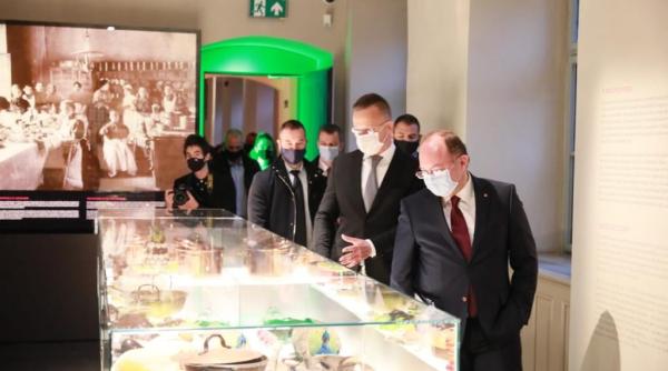 Bogdan Aurescu s-a întâlnit cu minoritatea română din Ungaria