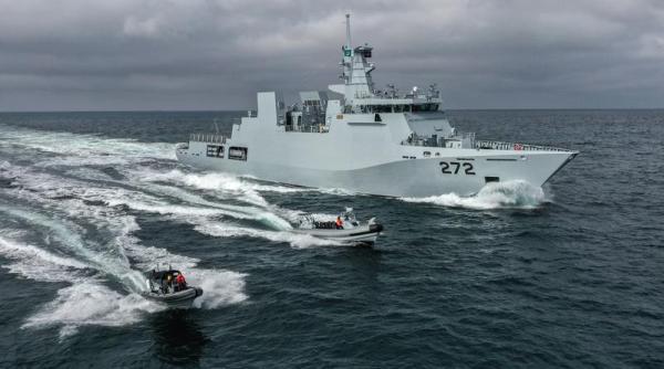 Damen - 30 de nave militare produse în România, dar doar una pentru țara noastră. Poliția de Frontieră va primi încă două nave