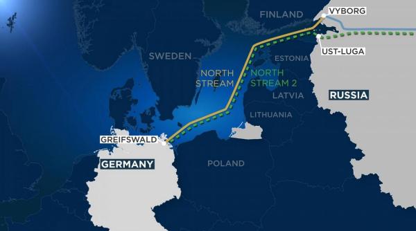 Statele Unite: Nord Stream 2 va face Europa prea dependentă de livrările de energie ruseşti