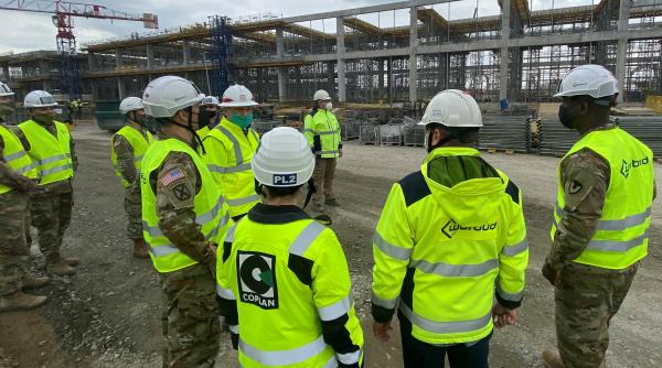 Construcția din Polonia a celei mai mari baze a US Army, finanțată de NATO, avansează cu pași rapizi