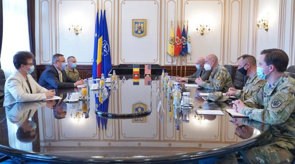 Ministrul apărării naționale s-a întâlnit cu comandantul Forțelor pentru Operații Speciale ale SUA în Europa