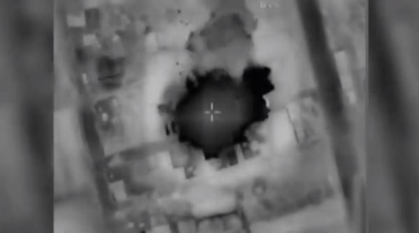 Armata israeliană anunţă că a distrus locuinţa liderului Hamas (Video)