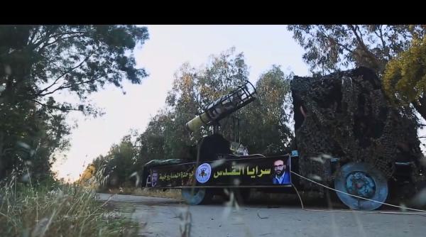 Jihadul Islamic Palestinian a lansat asupra Israelului, pentru prima dată, noua rachetă botezată Al-Qassem (Video)