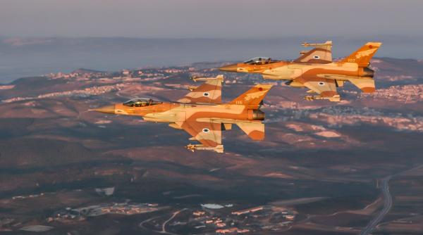 Forțele Aeriene Israeliene au doborât o dronă iordaniană