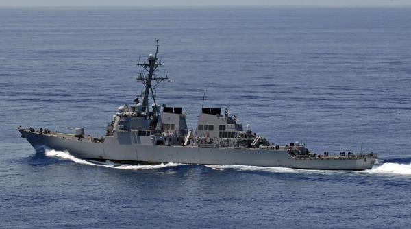 Beijingul susţine că distrugătorul USS Curtis Wilbur a intrat ilegal în apele sale din Marea Chinei de Sud