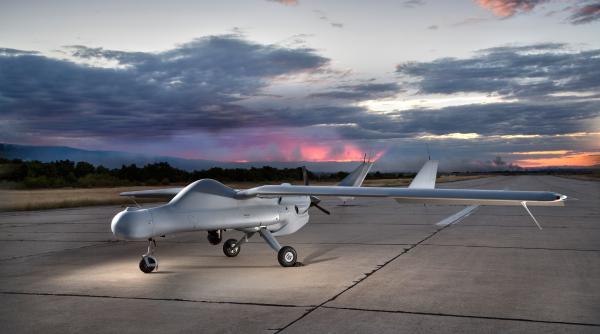 Leonardo oferă României drone Falco EVO pentru monitorizarea frontierelor terestre și maritime la Marea Neagră