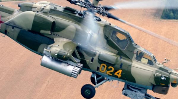 Noul elicopter rusesc de atac Mi-28NM - prevăzut cu posibilitatea lansării dronelor de la bord și de integrare în lupta bazată pe rețea