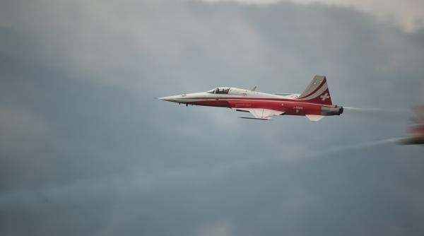 Elveţia: Un avion militar Tiger F-5 s-a prăbuşit în centrul ţării