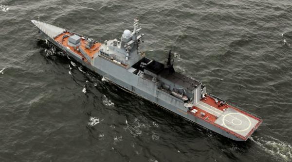 Până la sfârșitul acestui an, Flota rusă din Marea Neagră va primi în dotare prima corvetă multirol Proiect 20380