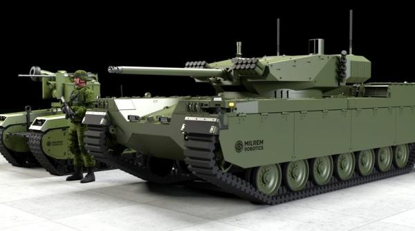 Germania vrea vehicule terestre robotizate pentru armată. Compania germană KMW, acord de cooperare strategică cu Milrem Robotics