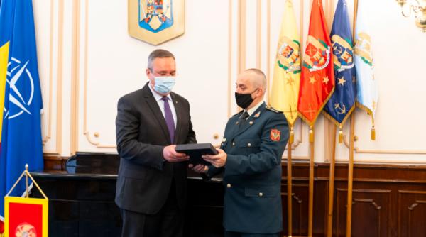 Cooperarea militară dintre România şi Muntenegru, discutată de ministrul Apărării şi şeful SMA cu reprezentantul armatei muntenegrene