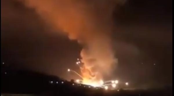 Explozie puternică în Serbia (Video/Foto). Explozia a avut loc la o fabrică de armament din Cacak