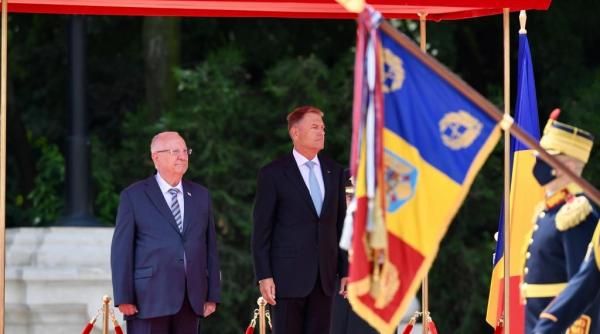 Preşedintele Statului Israel, vizită de stat în România | Vizita preşedintelui Reuven Rivlin reflectă faptul că Israelul rămâne un partener cheie, cu valenţe strategice
