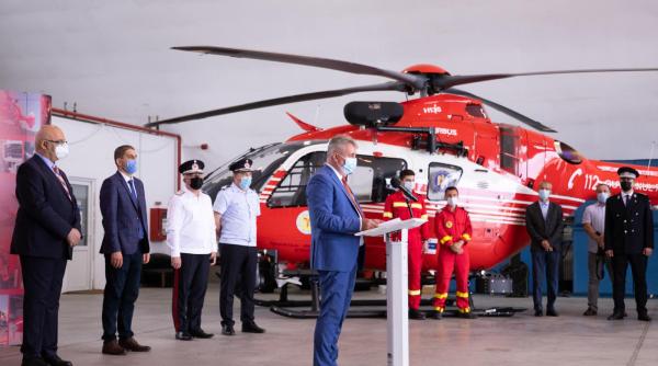 Șase elicoptere noi H135 au intrat în dotarea SMURD