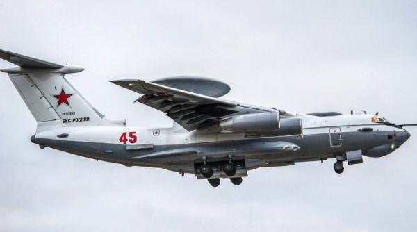 Rusia a intensificat zborurile aeronavelor AWACS de tip A-50U în Marea Neagră și în Marea Baltică