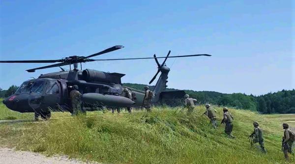 Batalionului 24 Vânători de Munte a participat la un amplu exerciţiu, desfăşurat în Germania