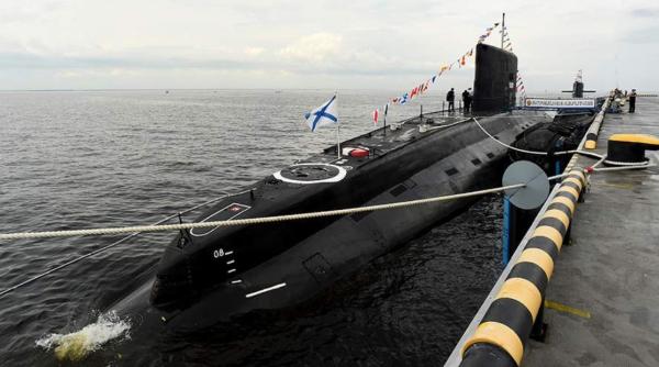 Flota rusă din Marea Baltică va fi întărită cu submarine diesel-electrice Proiect 636.3, dotate cu rachete de croazieră Kalibr