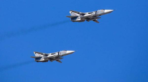 Pe fondul manevrelor NATO, Aviația rusă a simulat distrugerea unei grupări navale de debarcare în Marea Neagră