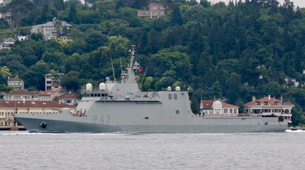 Nava spaniolă de patrulare Rayo a intrat în Marea Neagră. Forțele ruse din regiune au început monitorizarea acesteia