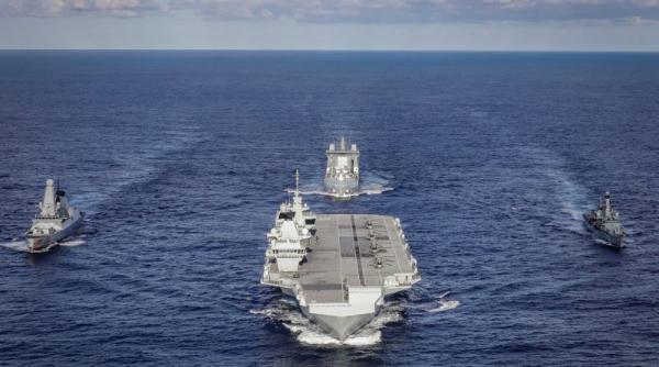 Un submarin rusesc a urmărit portavionul Queen Elizabeth în Marea Mediterană. Nou episod al provocărilor ruse