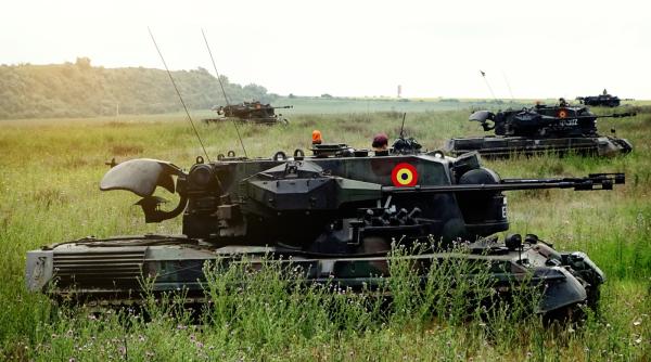 Primul exercițiu tactic de antrenament în teren al Geparzilor dobrogeni