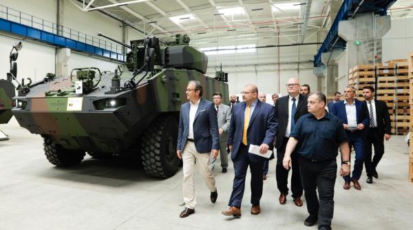 Porțile fabricii UMB se vor deschide anul acesta pentru încă 32 de blindate Piranha V pentru Armata României