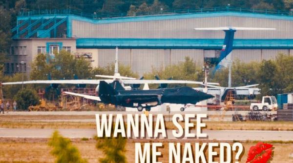 Rușii adâncesc misterul și dau publicității prima imagine a noului avion de luptă. Marea întrebare: Avion real sau machetă?
