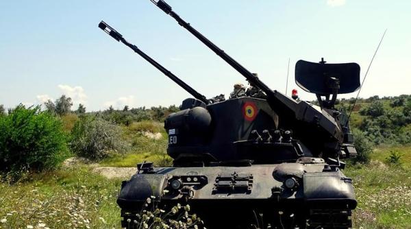 Geparzii dobrogeni se antrenează în poligonul Murfatlar pentru misiunea din Polonia