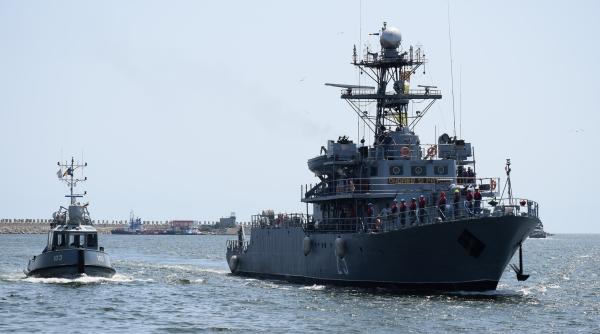 Dragorul maritim ,,Locotenent Lupu Dinescu”, final de misiune sub comanda grupării navale permanente NATO de luptă contra minelor