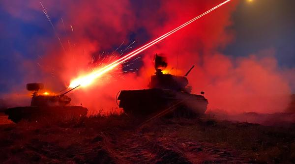 Complexele antiaeriene Gepard ale Armatei României au participat la un nou exercițiu în Polonia