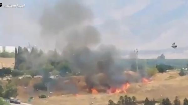 Trei rachete au fost lansate din Liban către Israel (Video). Armata israeliană a ripostat
