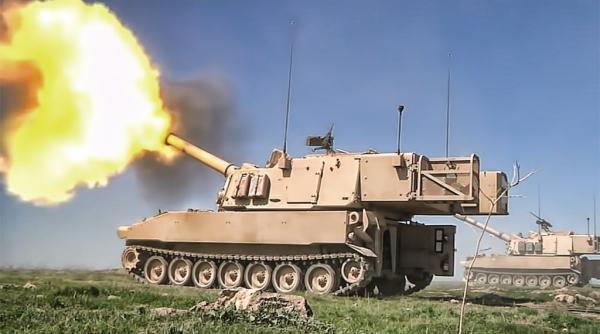 Obuziere autopropulsate M109A6 de 155 mm pentru Taiwan. China ameninţă SUA ''cu represalii''