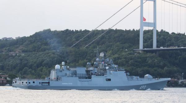 Fregata Amiral Essen a Flotei ruse din Marea Neagră, misiuni în cadrul grupării navale din Marea Mediterană