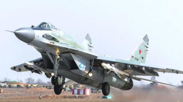 Încă un avion militar s-a prăbușit în Rusia. Un MiG-29 a căzut în Regiunea Astrakhan