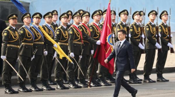 Ucraina marchează 30 de ani de independenţă (Video) | Obiectiv asumat: Recuperarea teritoriilor anexate de Rusia