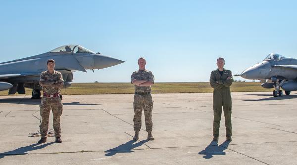 Certificarea misiunii Forțelor Aeriene Regale Canadiene în România. Șase aeronave CF-188 Hornet vor executa misiuni de Poliție Aeriană Întărită