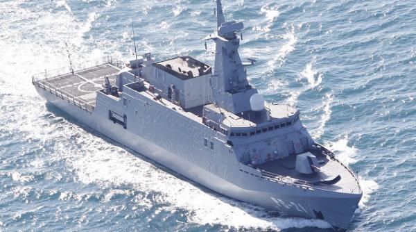 Navantia din Spania începe testele pe mare cu corveta Avante 2200 destinată Forțelor Navale Regale Saudite