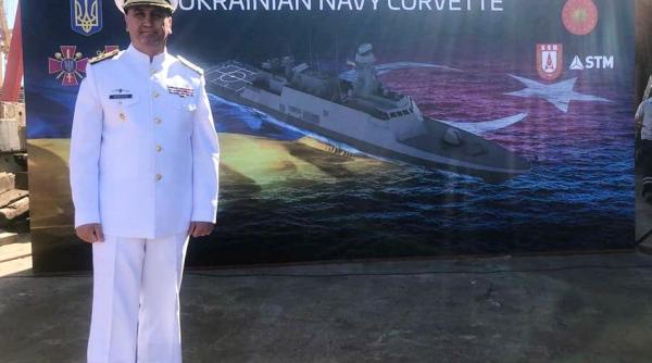 În Turcia a fost marcată lansarea montării calei pentru prima corvetă din clasa ADA, destinată Ucrainei