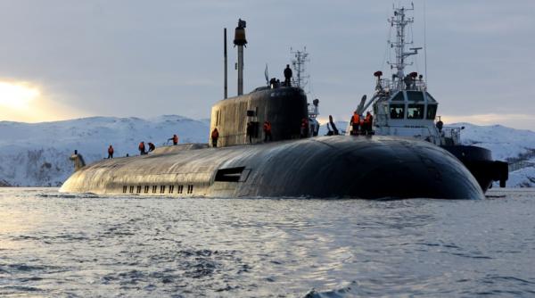 Submarinul nuclear Orel al Flotei ruse de Nord a lansat o rachetă de croazieră în Marea Barents